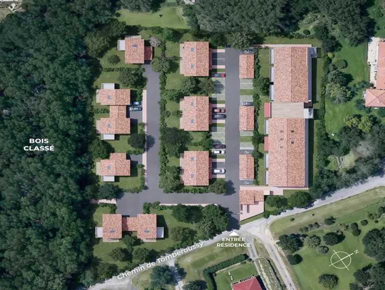 Plan de masse 3D à Montrabé