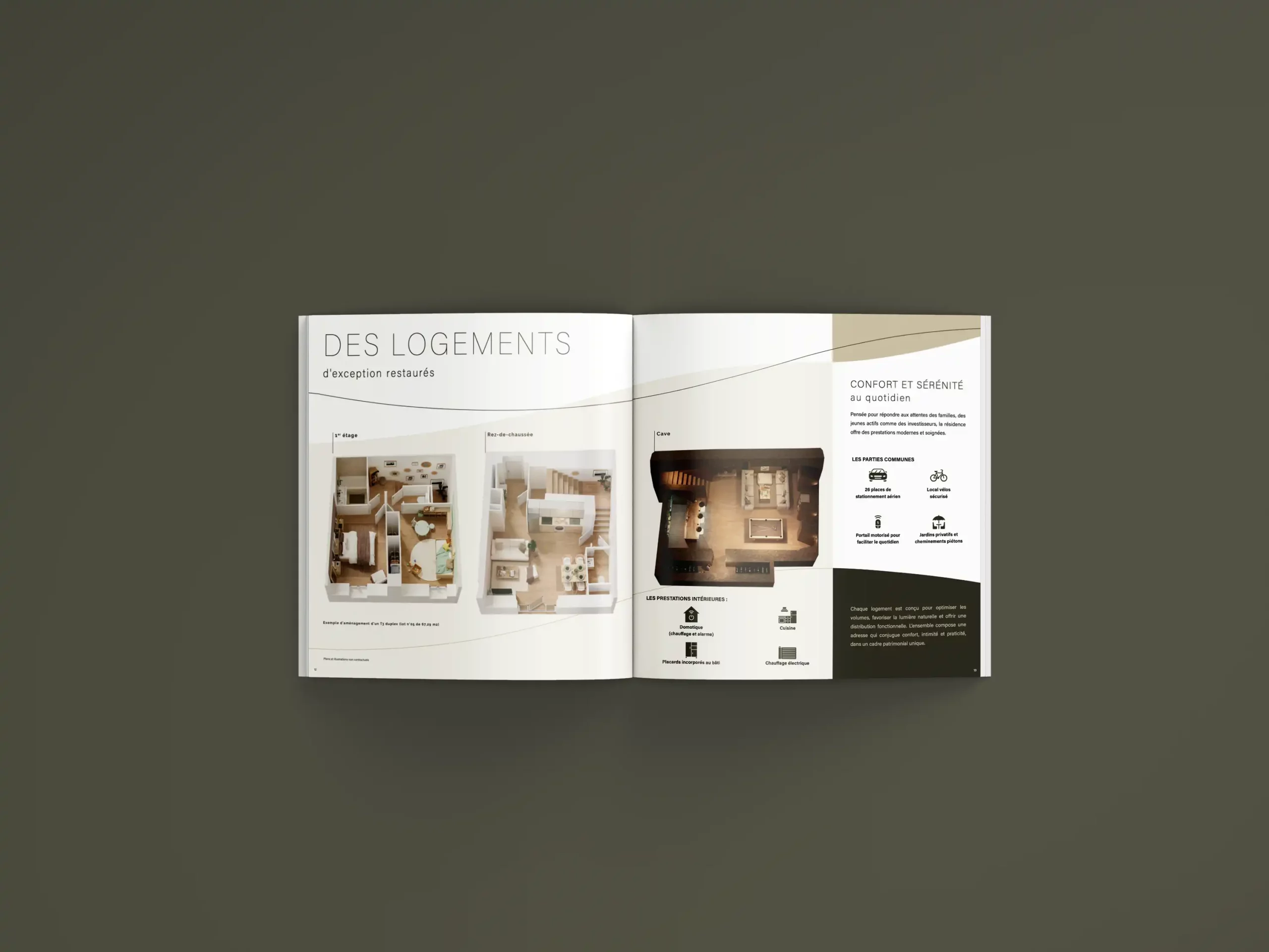 Axonometries 3D appartement Goyrans