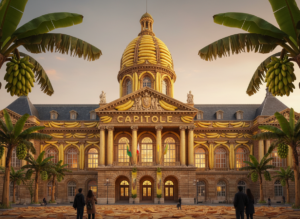 Nano Banana et Place du Capitole &agrave; Toulouse