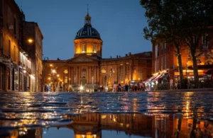 Place du Capitole à Toulouse vue par Midjourney